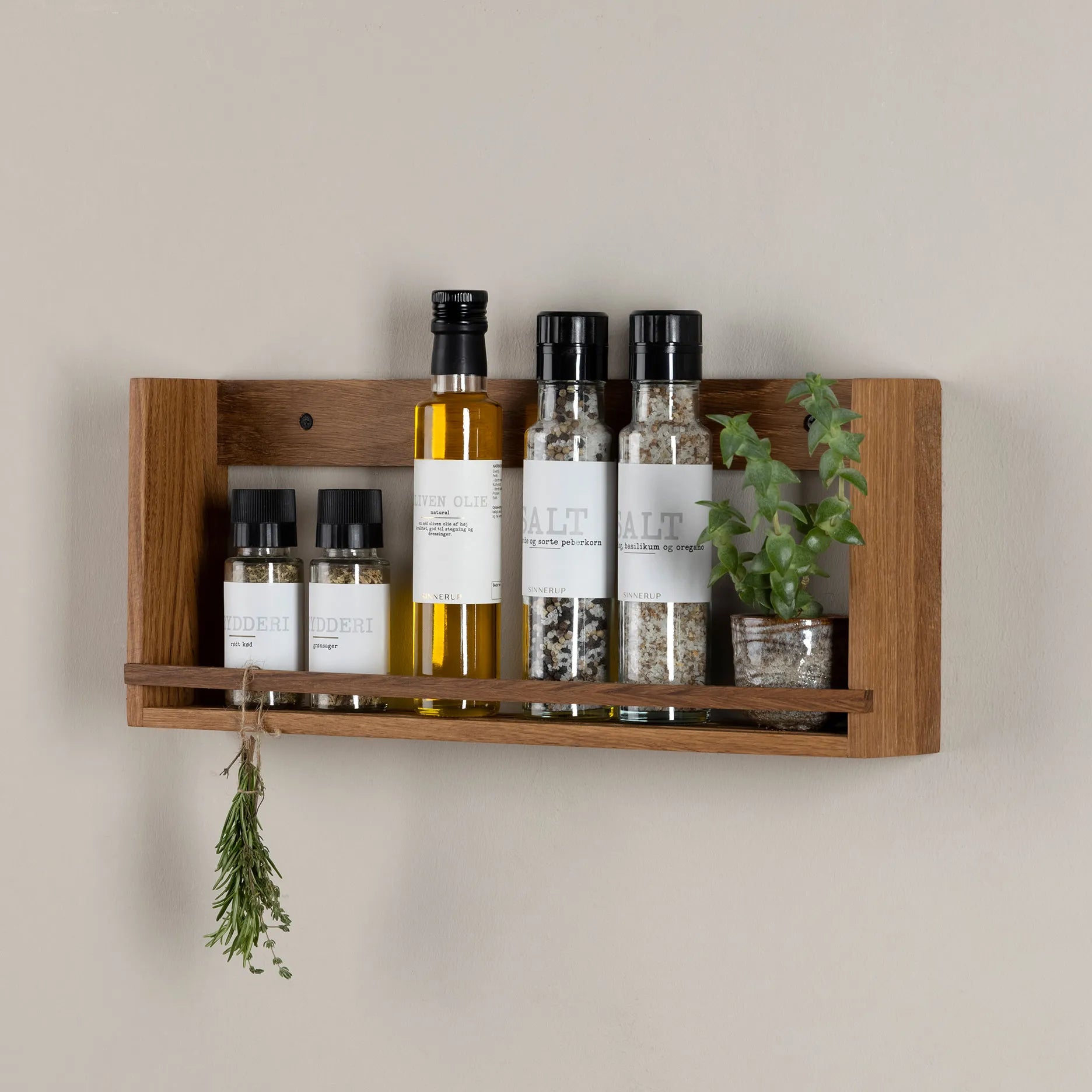 Samsø Vintage krydderihylde L50 cm